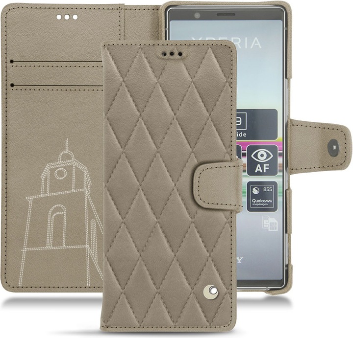 Produktbild Noreve Lederschutzhülle Wallet (Sony Xperia 5)