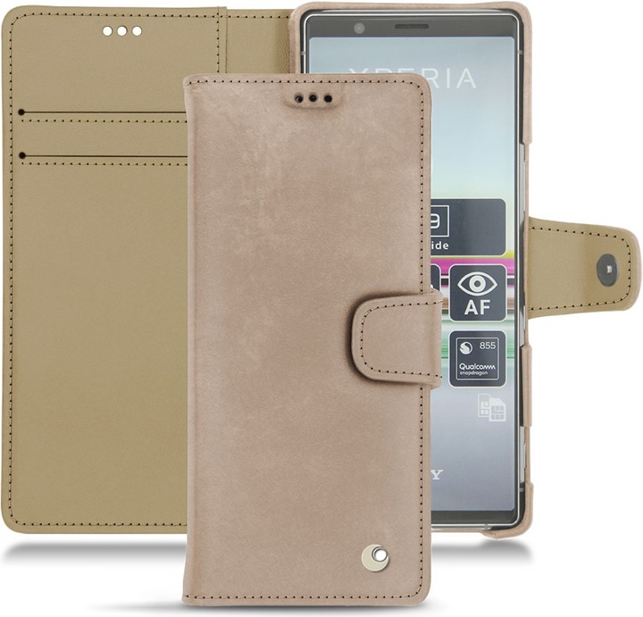 Actual product image Noreve Leather case wallet (Sony Xperia 5)