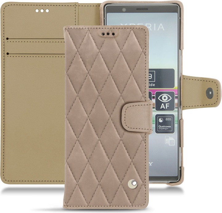 Produktbild Noreve Lederschutzhülle Wallet (Sony Xperia 5)