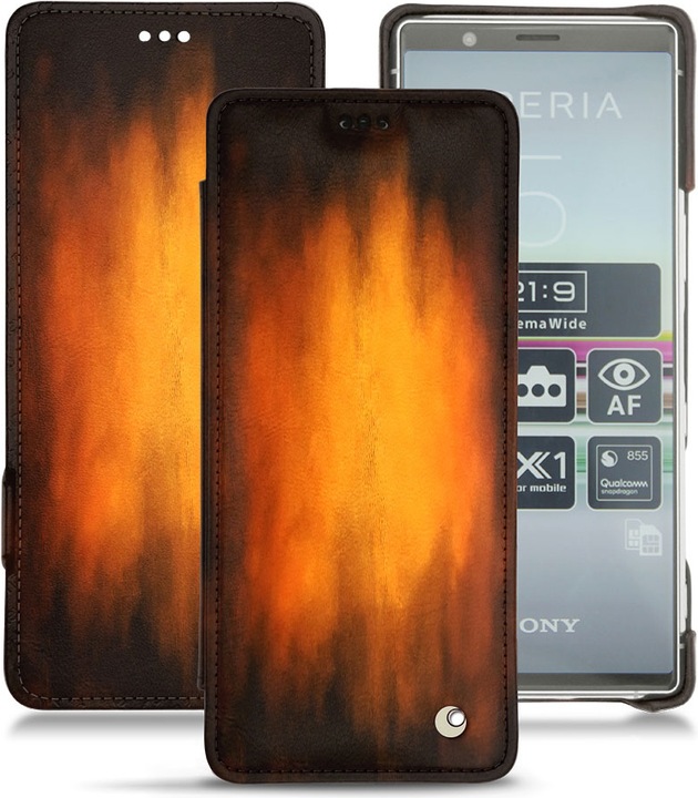 Immagine prodotto Noreve Cover in pelle orizzontale (Sony Xperia 5)