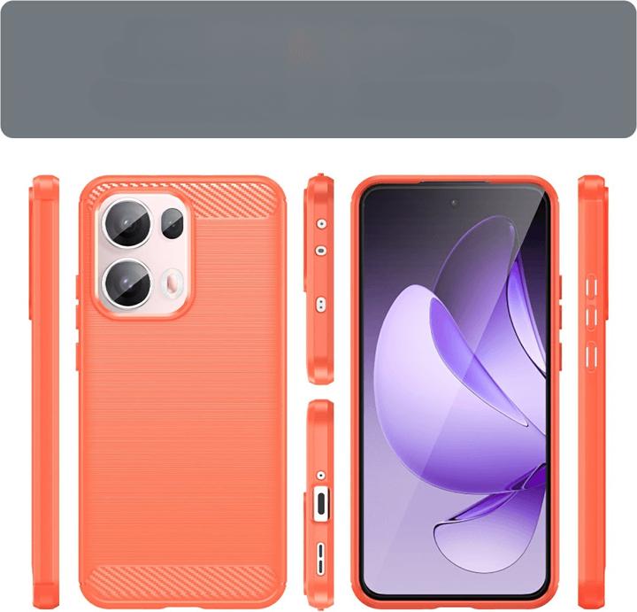 Produktbild Cover-Discount OPPO Reno13 Pro 5G - Metall Carbon Look Hülle