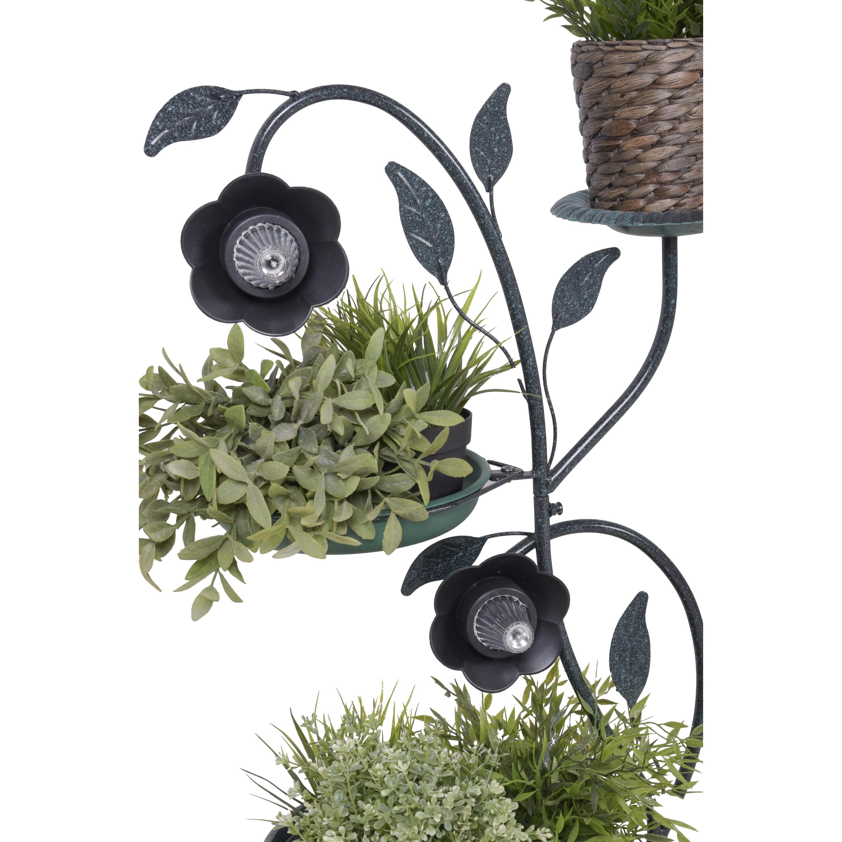 Thumbnail - HTI-Living Pflanzständer mit Vogeltränke, Futternapf