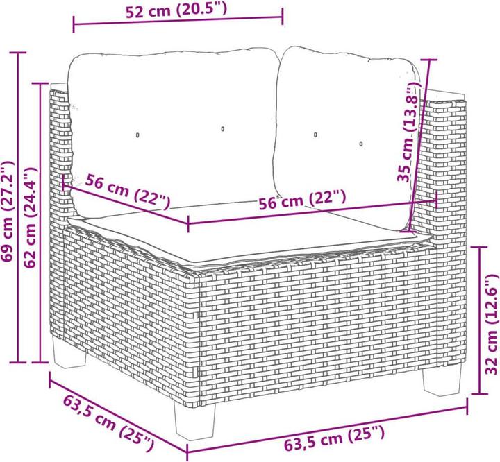 Produktbild vidaXL Zoie