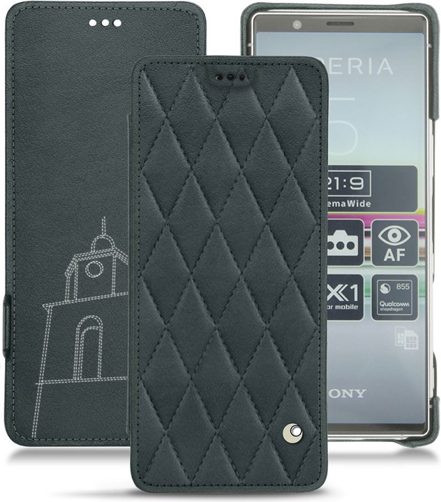 Actual product image Noreve Leather case horizontal (Sony Xperia 5)