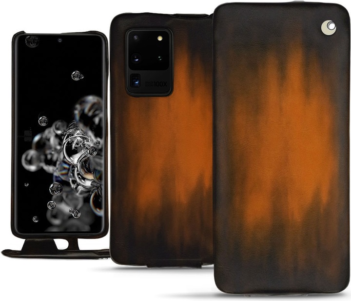 Noreve Lederschutzhülle vertikal (Samsung Galaxy S20 Ultra 5G)