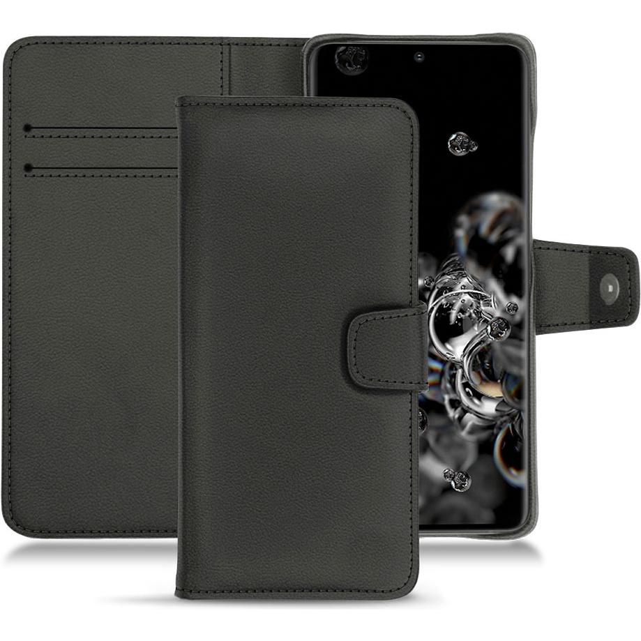 Thumbnail - Noreve Lederschutzhülle Wallet (Samsung Galaxy S20 Ultra 5G), Smartphone Hülle, Schwarz