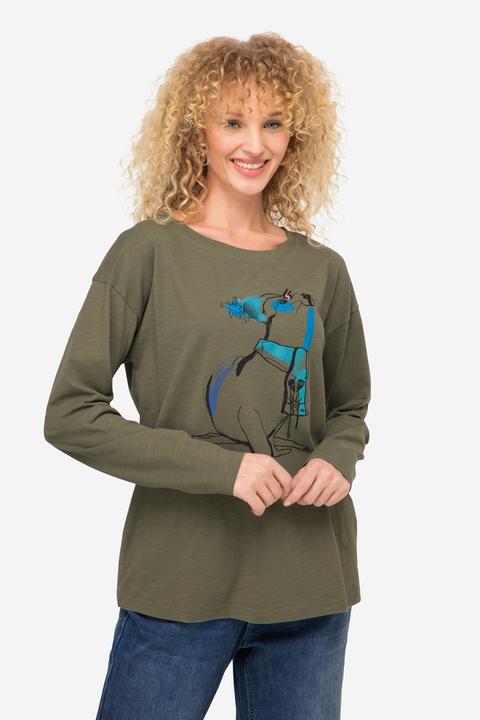 Produktbild Laurasøn T-Shirt, Robbe, Rundhals, Langarm, OEKO-TEX (S)