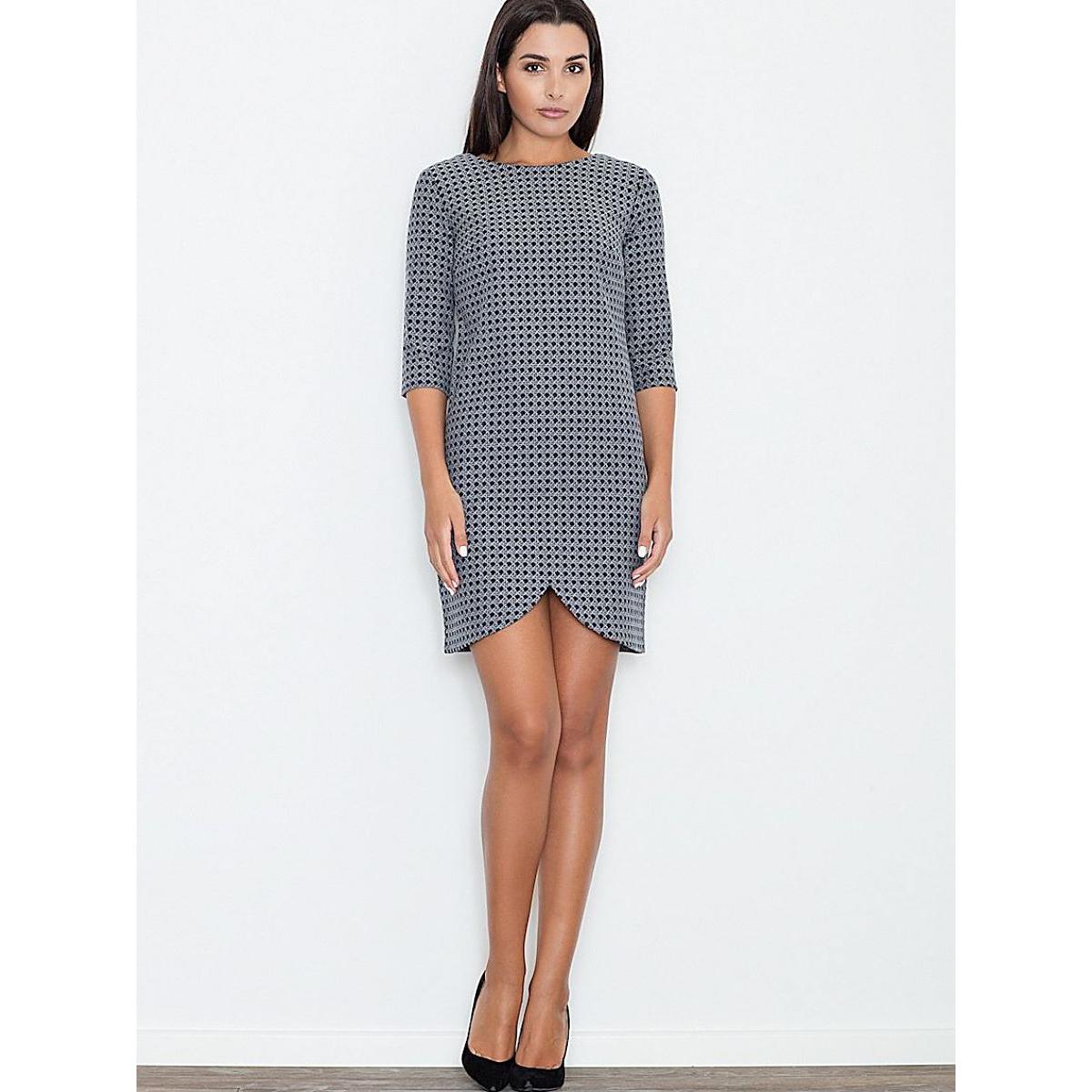 Figl, Damen, Kleider, Alltagskleid, Grau, (XL)