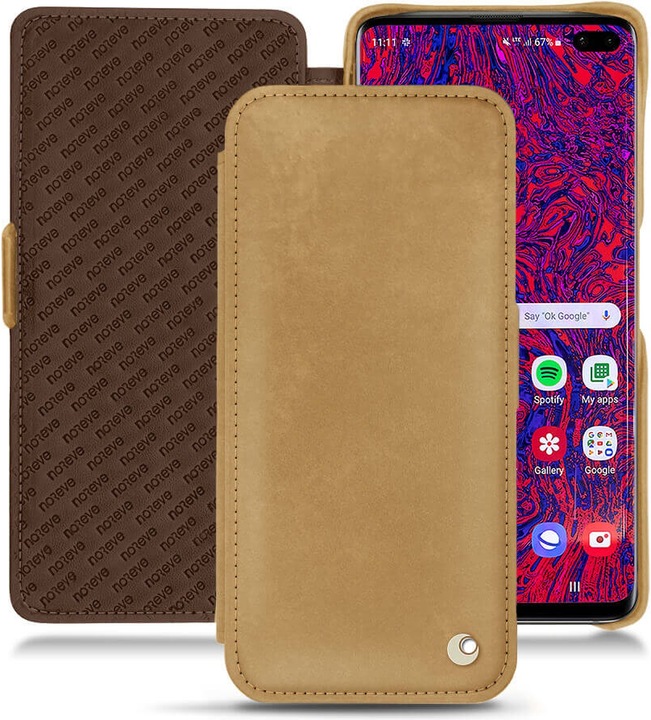Produktbild Noreve Lederschutzhülle horizontal (Samsung Galaxy S10 5G)