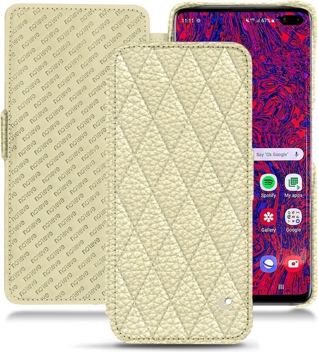 Actual product image Noreve Leather case horizontal (Samsung Galaxy S10 5G)