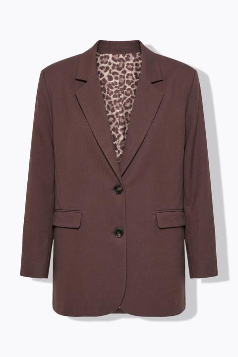 Immagine prodotto Studio Untold Blazer, oversized, Revers, Leo-Futter (46, 48)