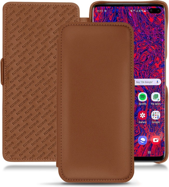 Produktbild Noreve Lederschutzhülle horizontal (Samsung Galaxy S10 5G)