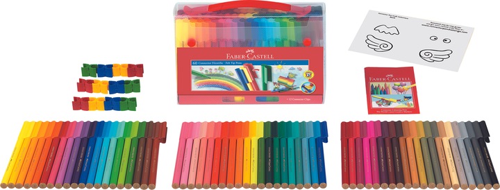Image du produit Faber-Castell crayons de connexion (Multicolore, 60 x)