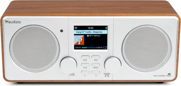 Image du produit Audizio Radio Internet (Webradio, DAB+ DAB, FM, Bluetooth, WiFi)