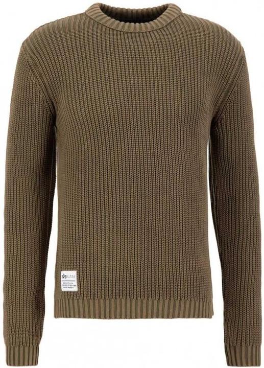 Produktbild Alpha Industries Acid Pullover voor heren Dark Olive (XXL)
