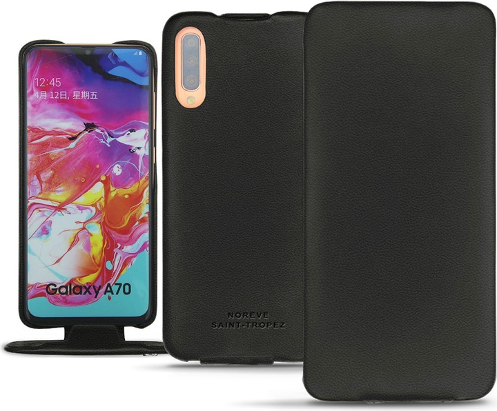 Noreve Lederschutzhülle vertikal (Samsung Galaxy A70)