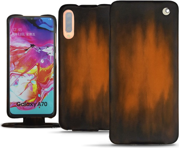 Actual product image Noreve Leather cover vertical (Samsung Galaxy A70)