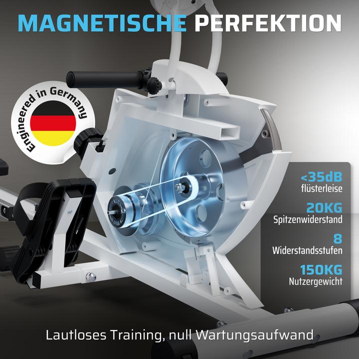 Actual product image Sportplus Rowing machine