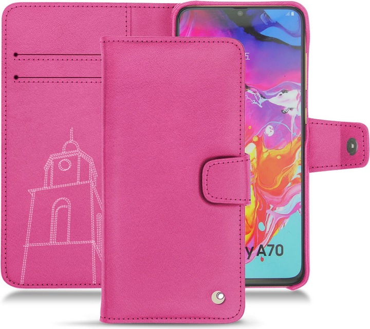 Actual product image Noreve Leather case wallet (Samsung Galaxy A70)