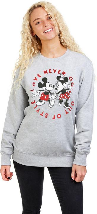 Produktbild Disney Liebe geht nie aus der Mode Sweatshirt mit Rundhalsausschnitt (S)