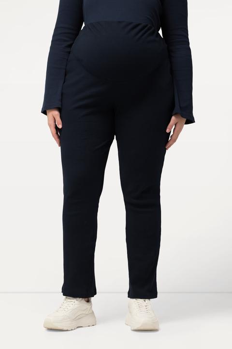 Actual product image Ulla Popken Bellieva Jerseyhose, Rippjersey, Elastikbund, Schlag (54, 56)