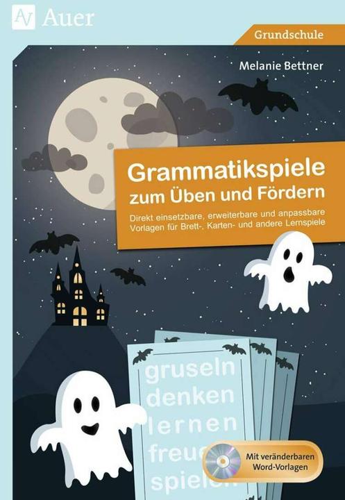 Produktbild Grammatikspiele zum Üben und Fördern (Deutsch, Melanie Bettner, 2015)