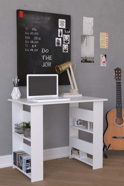 Produktbild VCM Holz Schreibtisch Computertisch Arbeitstisch Bürotisch Büro Tisch Efilo (90 x 56 cm)