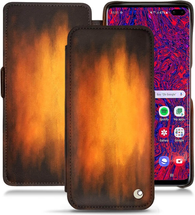 Actual product image Noreve Leather case horizontal (Samsung Galaxy S10 5G)