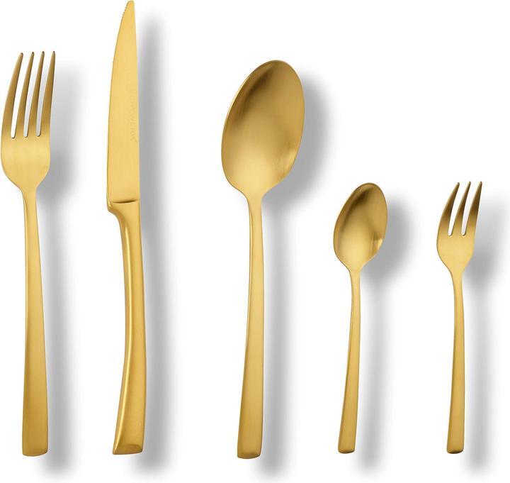 Actual product image Echtwerk 30pcs - frosted gold (30 Piece, Cutlery set)