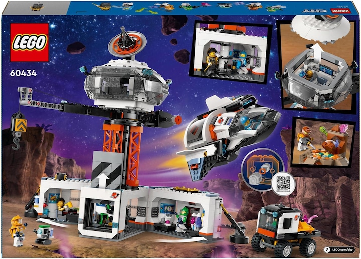 Image du produit LEGO 60434 Base spatiale avec rampe de lancement (60434, LEGO City)