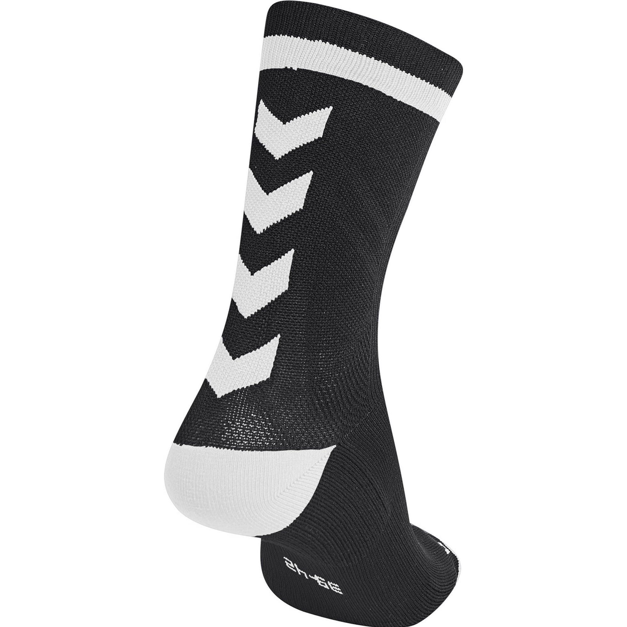 Thumbnail - hummel, Herren, Sportsocken, Elite Indoor Sock Low (31 - 34), Schwarz