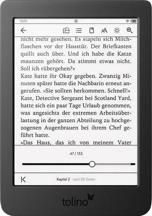 tolino page 2 (6", 8 Go, Noir)