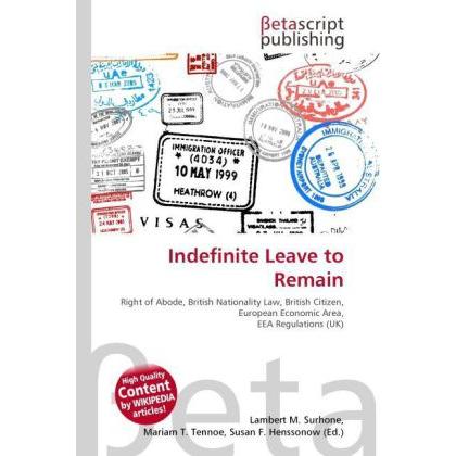 Indefinite Leave to Remain, Fachbücher