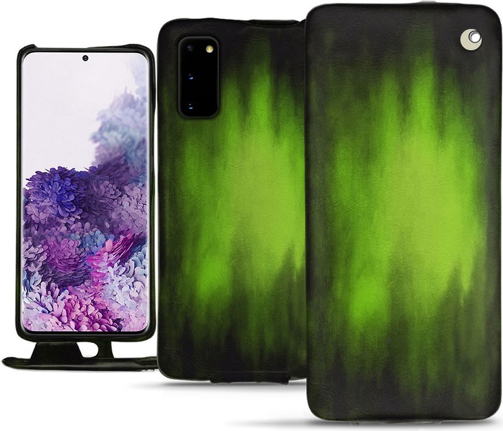 Actual product image Noreve Leather cover vertical (Samsung Galaxy S20)