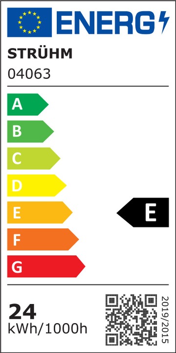 Label énergétique Licht-Erlebnisse Plafonnier Jacob (2420 lm)