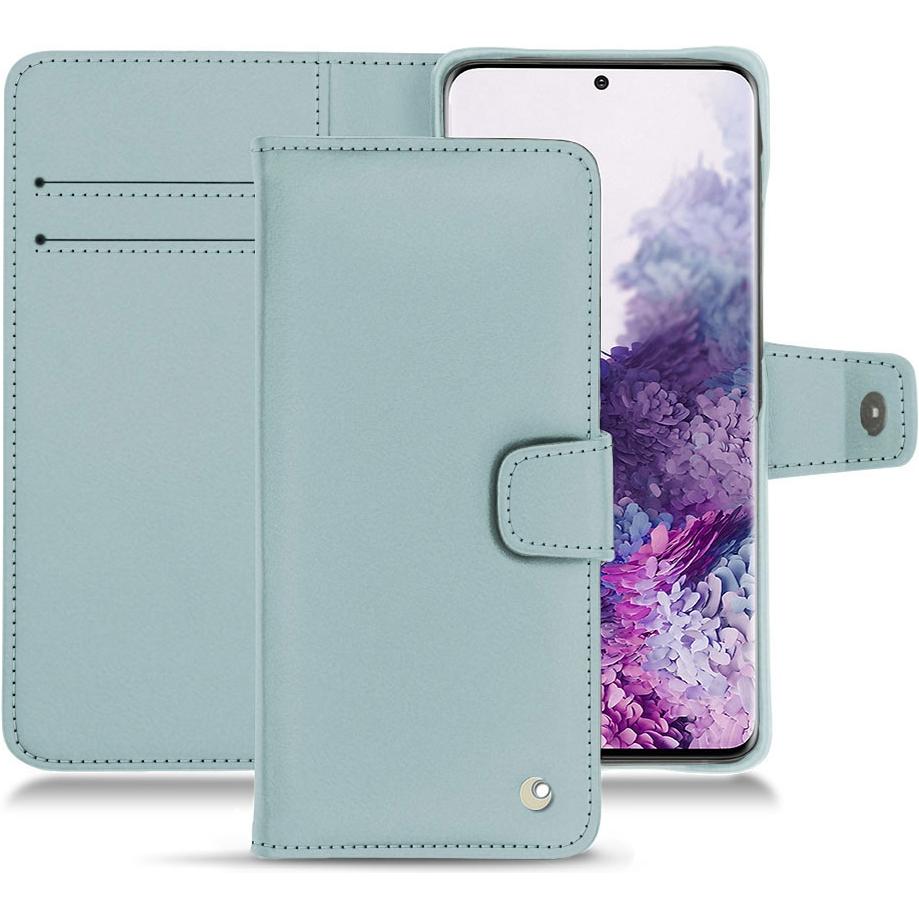 Thumbnail - Noreve Lederschutzhülle Wallet (Samsung Galaxy S20+), Smartphone Hülle, Blau