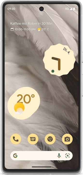 Image du produit Google Pixel 7 (128 Go, Neige, 6.30", SIM + eSIM, 50 Mpx, 5G)