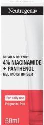 Actual product image Neutrogena Clear & Defend+ Gel Moisturiser (50 ml, Face gel)