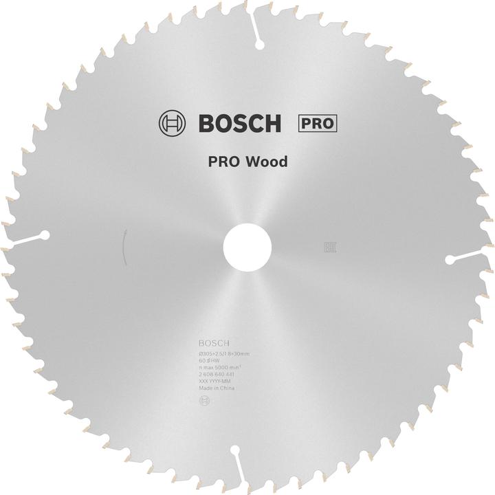 Actual product image Bosch Professional Zubehör PRO Wood circular saw blade, 305 x 2.5 x 30 mm