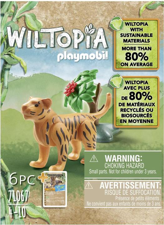 Produktbild Playmobil Junger Tiger (71067)