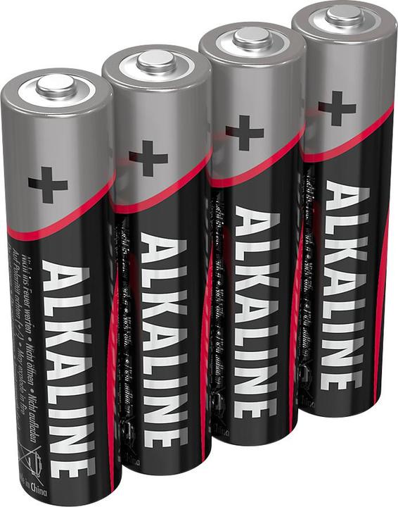 Produktbild Ansmann Alkaline (4 Stk., AAA, 1260 mAh)