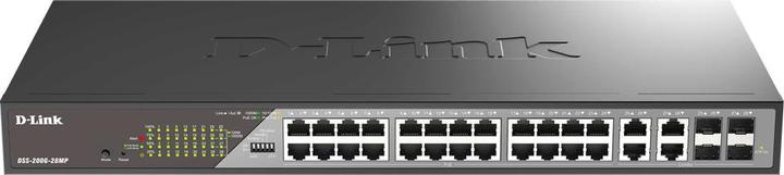 Actual product image D-Link 28-Port Desktop Gigabit Poe (28 Ports)