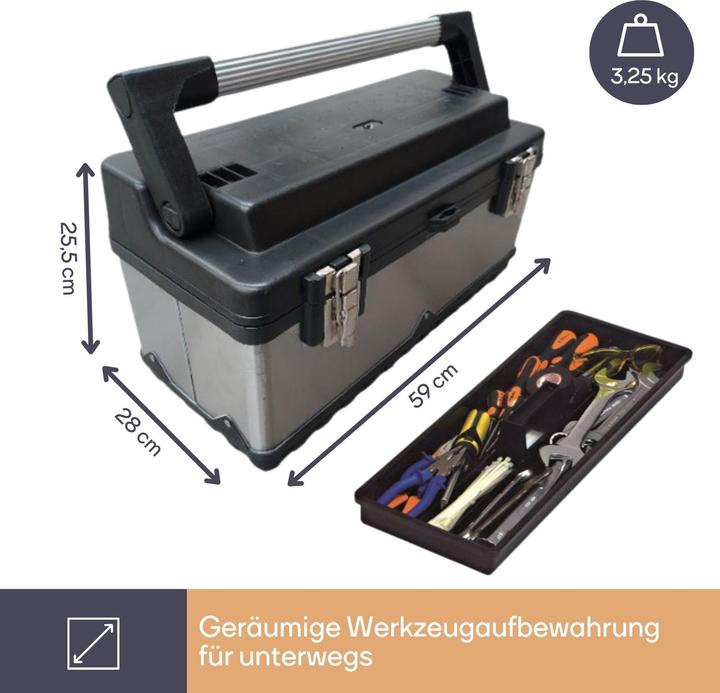 Produktbild Velleman Werkzeugkasten unbestückt OTBA