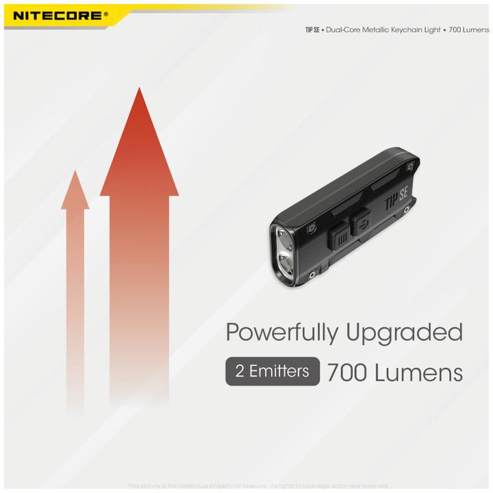 Produktbild Nitecore TIP SE - 700 Lumen, schwarz (6 cm, 700 lm)