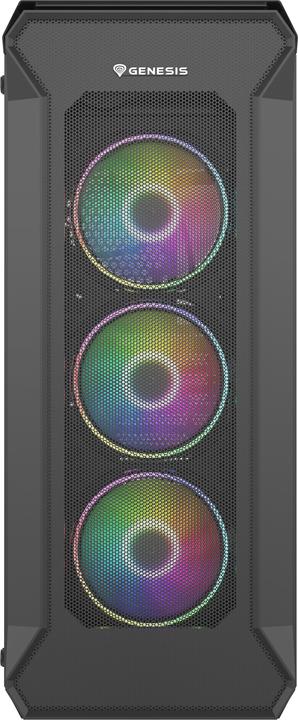Actual product image Genesis IRID 505 ARGB (ATX, Mini-ITX)