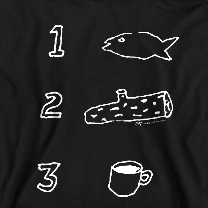 Produktbild Twin Peaks Coffee Log Fish Sweatshirt (S)