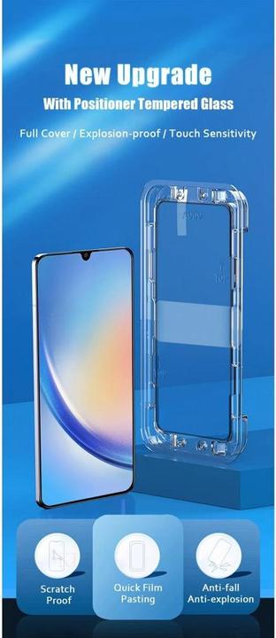 Produktbild Protectorking 1x Echtes Tempered 9H Panzerhartglas 3D KLAR (1 Stk., Xiaomi Redmi Note 12 Pro 5G)