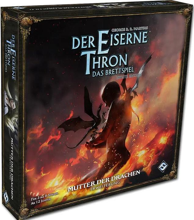 Produktbild FFG FFGD0165 - Mutter der Drachen - Der Eiserne Thron, ab 14 Jahren (Erweiterung, DE-Ausgabe) (Deutsch, 3 - 8 Spieler)
