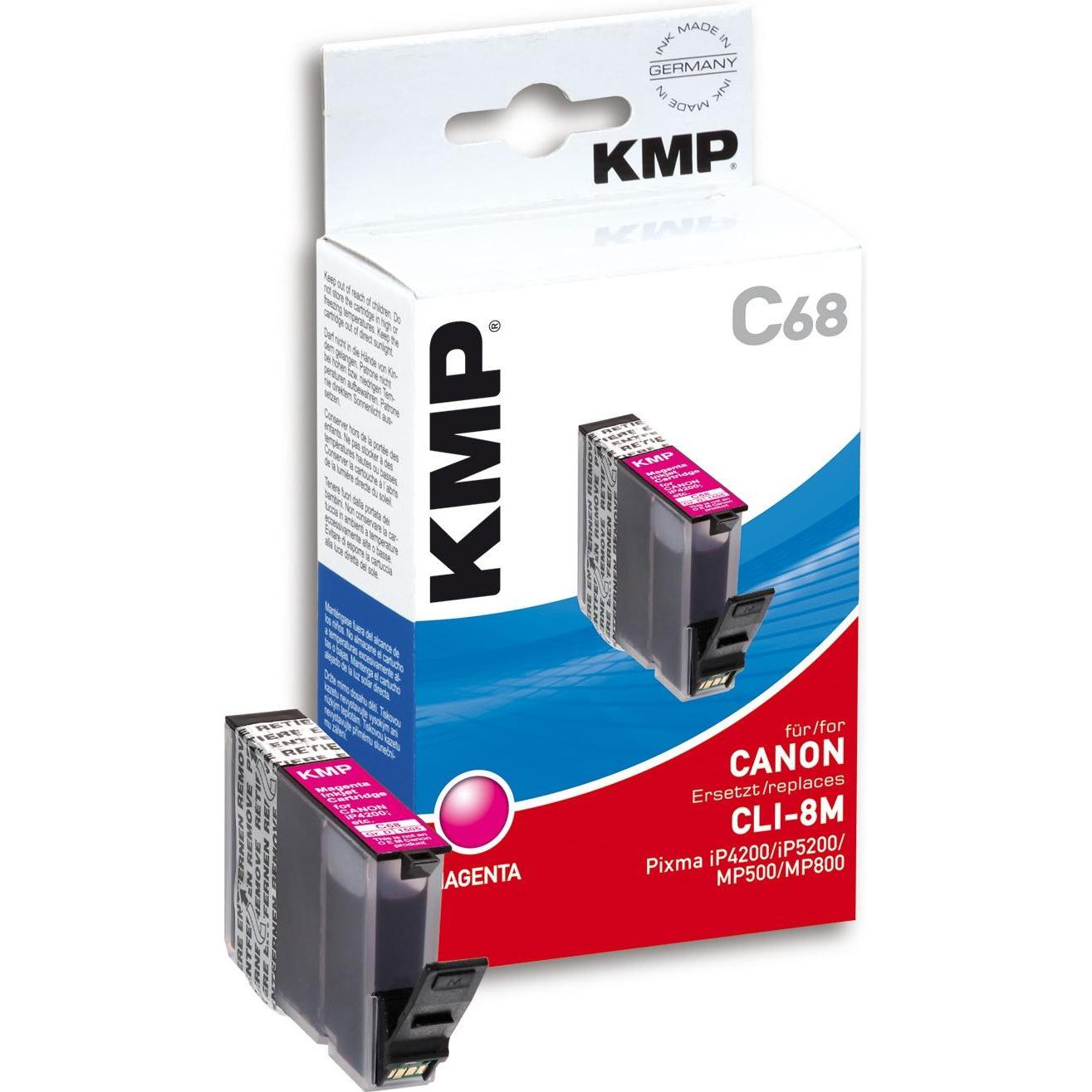 KMP, Druckerpatrone, Tinte ersetzt CLI8M (M)