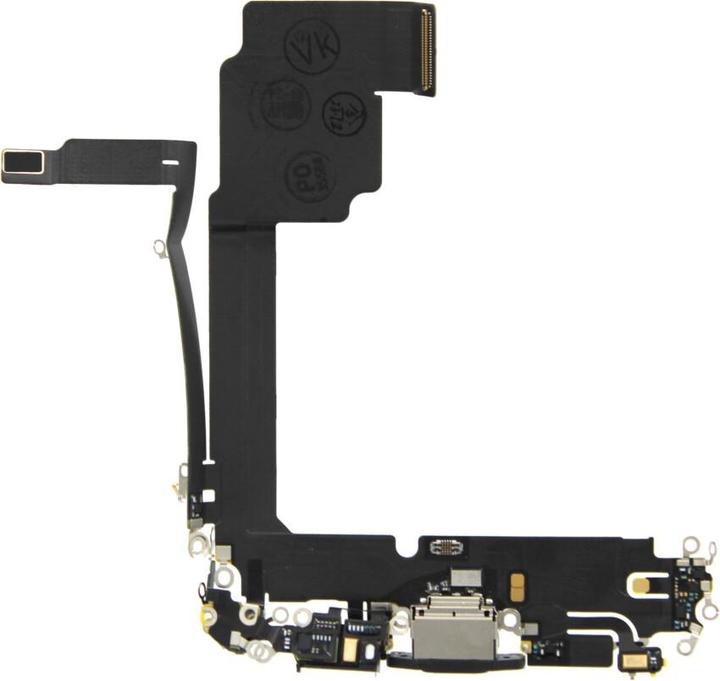 OEM Connecteur de charge Flex pour iPhone 15 Pro Max, titanium noir (Apple iPhone 15 Pro Max)